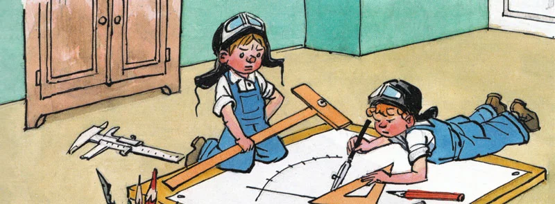 Винтик и Шпунтик что-то мастерят