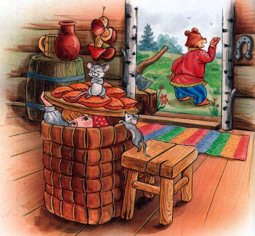 Сказка Маша и медведь - картинка 7