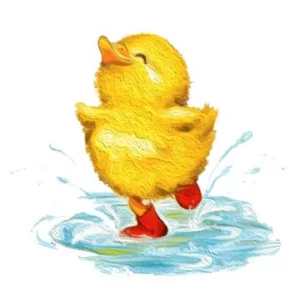 Про лужу и булочку с изюмом