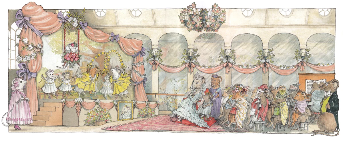 Выступление мышек