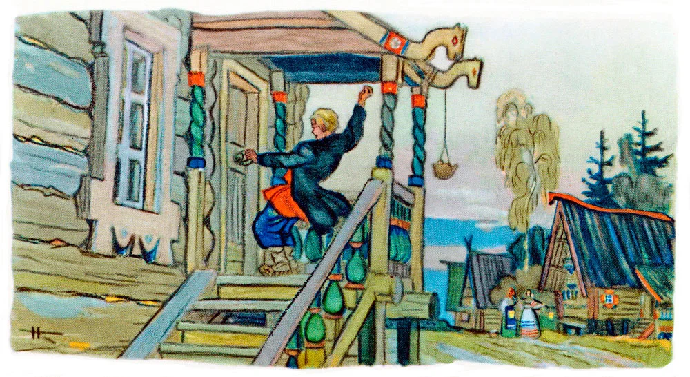 Иван стучится в дверь