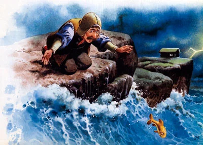 Сказка Золотая рыбка - картинка 8