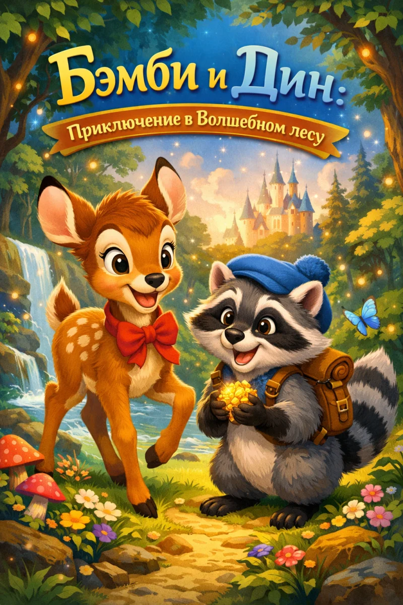 Бэмби и Динь: Приключение в Волшебном лесу