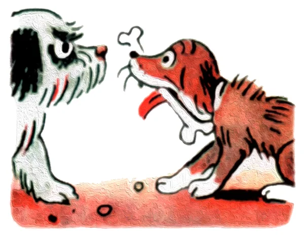 Две большие собаки