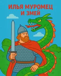 Илья Муромец и змей