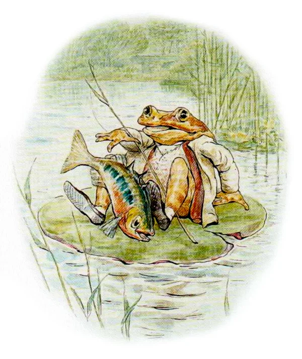 Рыба и лягушонок
