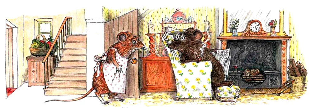 Мама и папа беседуют