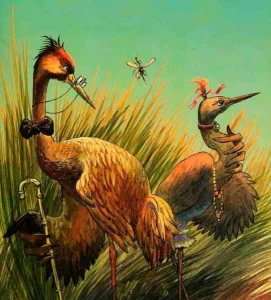 Не та цапля