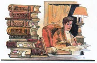 Писатель и книги