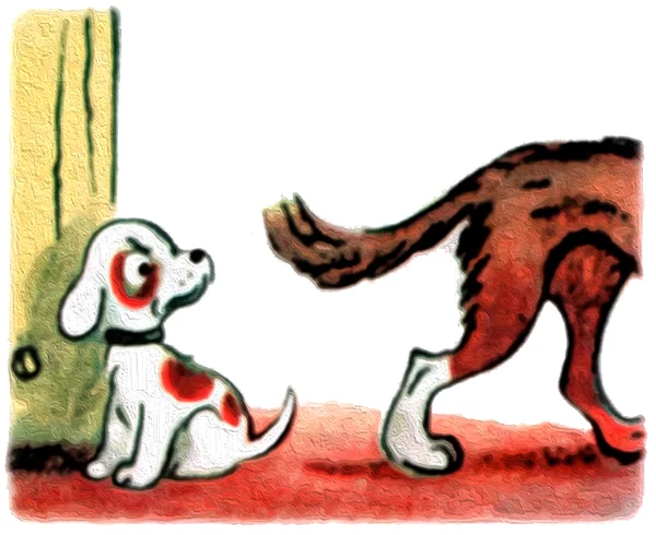 Щенок расстроен