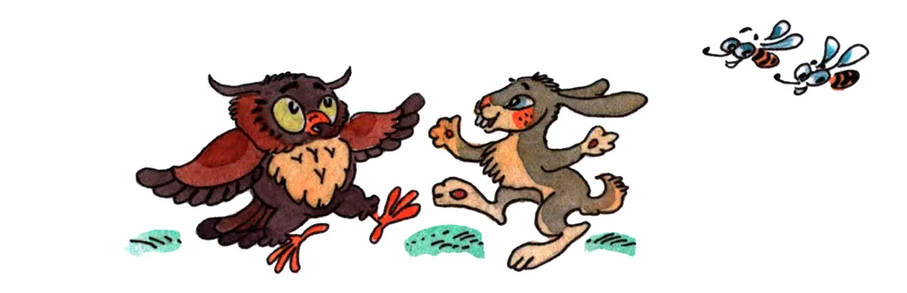 Заяц и сова