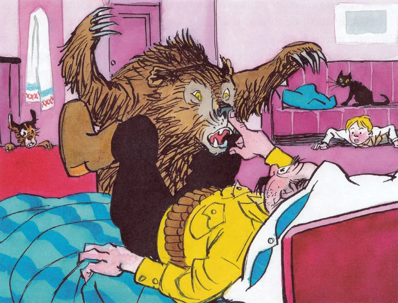 Медведь в доме охотника