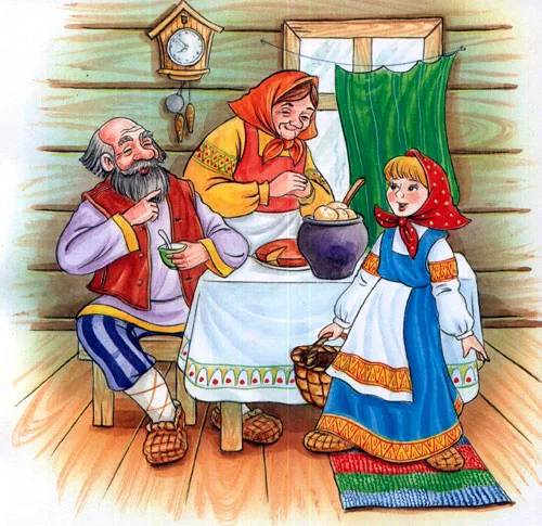 Сказка Маша и медведь - картинка 1