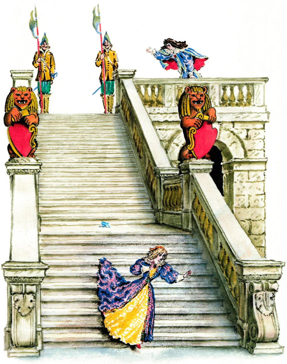 Золушка потеряла свою туфельку