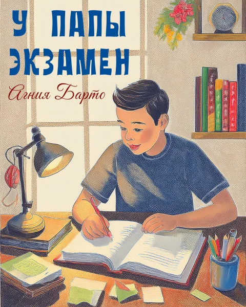У папы экзамен
