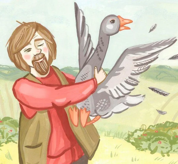 Как мужик гусей делил