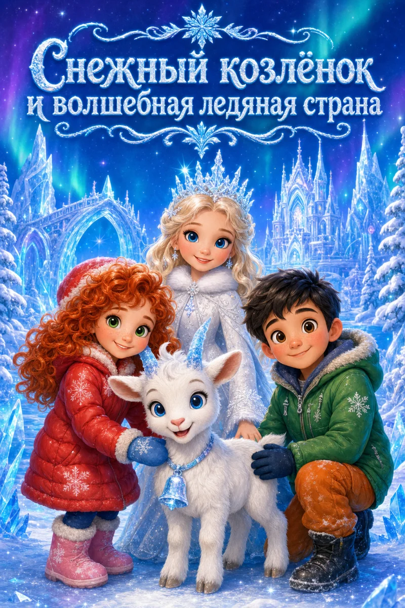 Снежный козлёнок и волшебная ледяная страна
