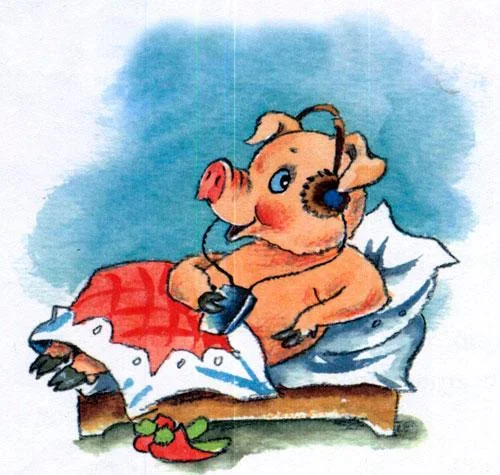 Как поросёнок говорить научился