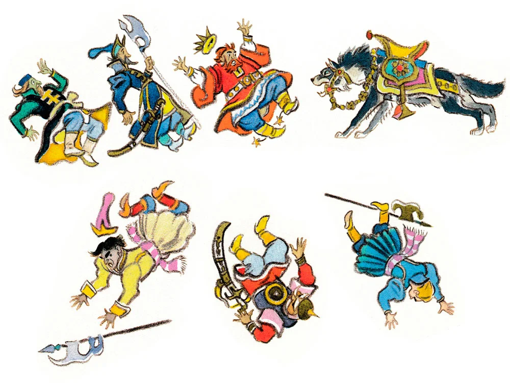 Серый волк напугал царя