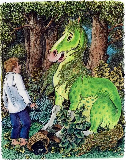 Сказка про зелёную лошадь - картинка 2