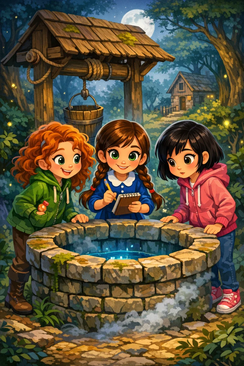 Три девочки и тайна старого колодца