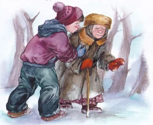 Просто старушка