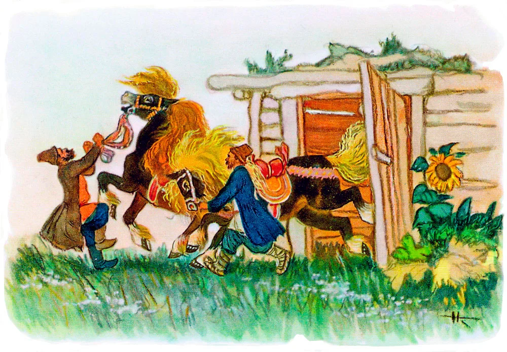 Братья крадут коней