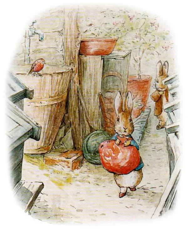 Кролик очень напуган