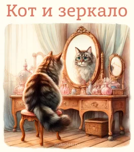Кот и зеркало