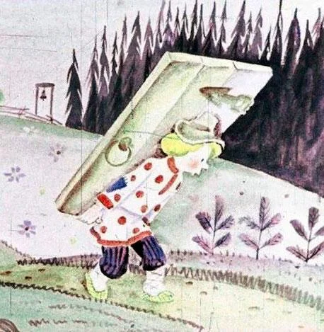 Как Иван-дурак дверь стерёг