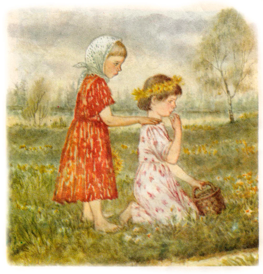 Девочки с венками