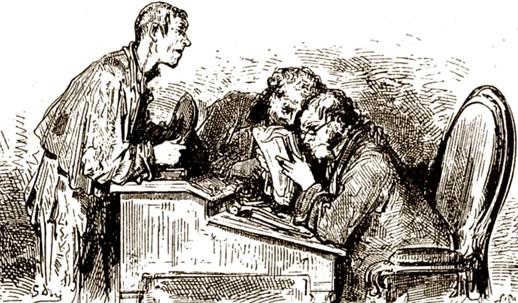 Мужчины за столом