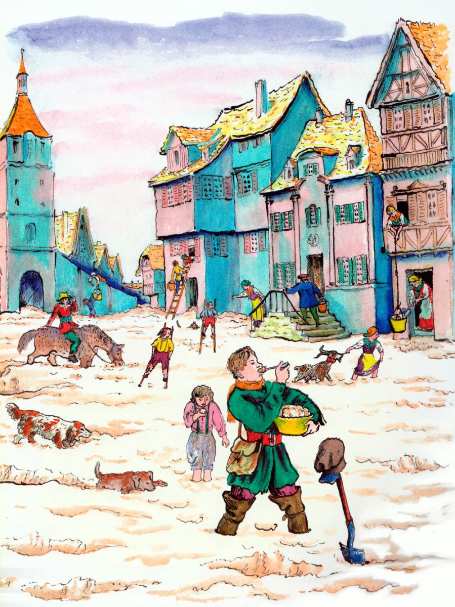 Весь город в каше