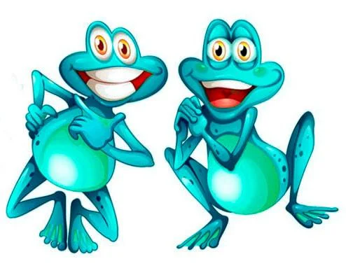 Голубые лягушки