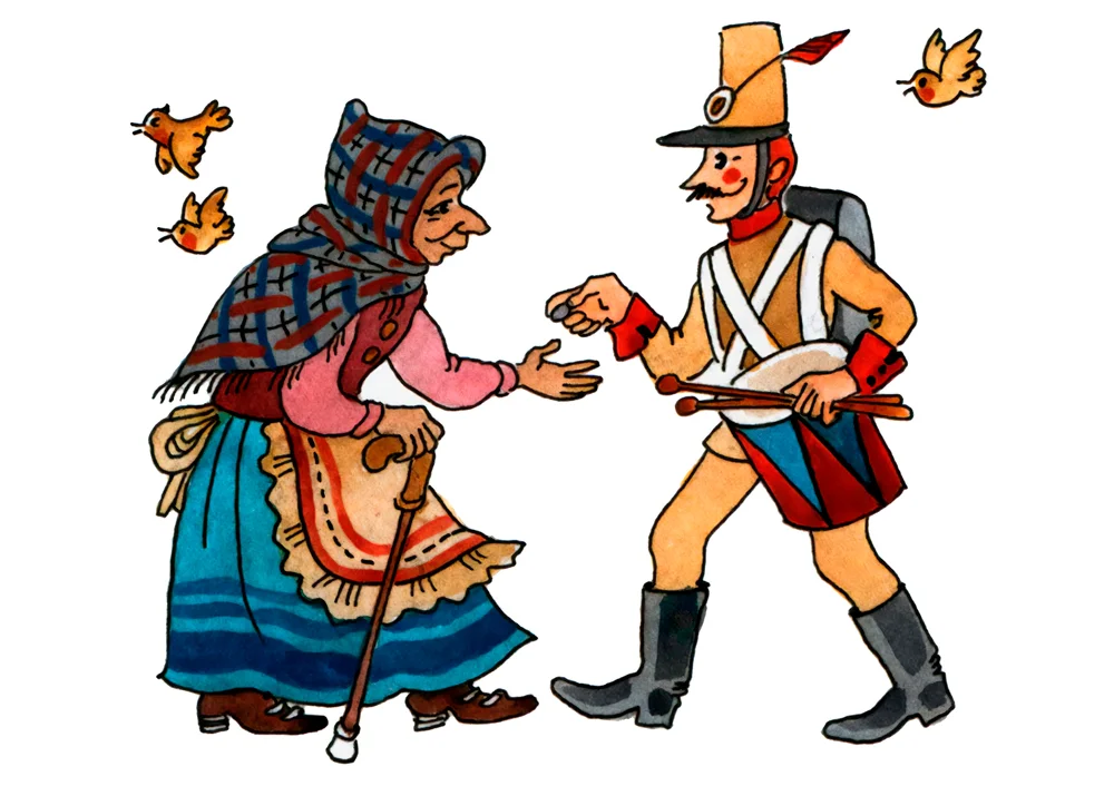 Старуха и барабанщик