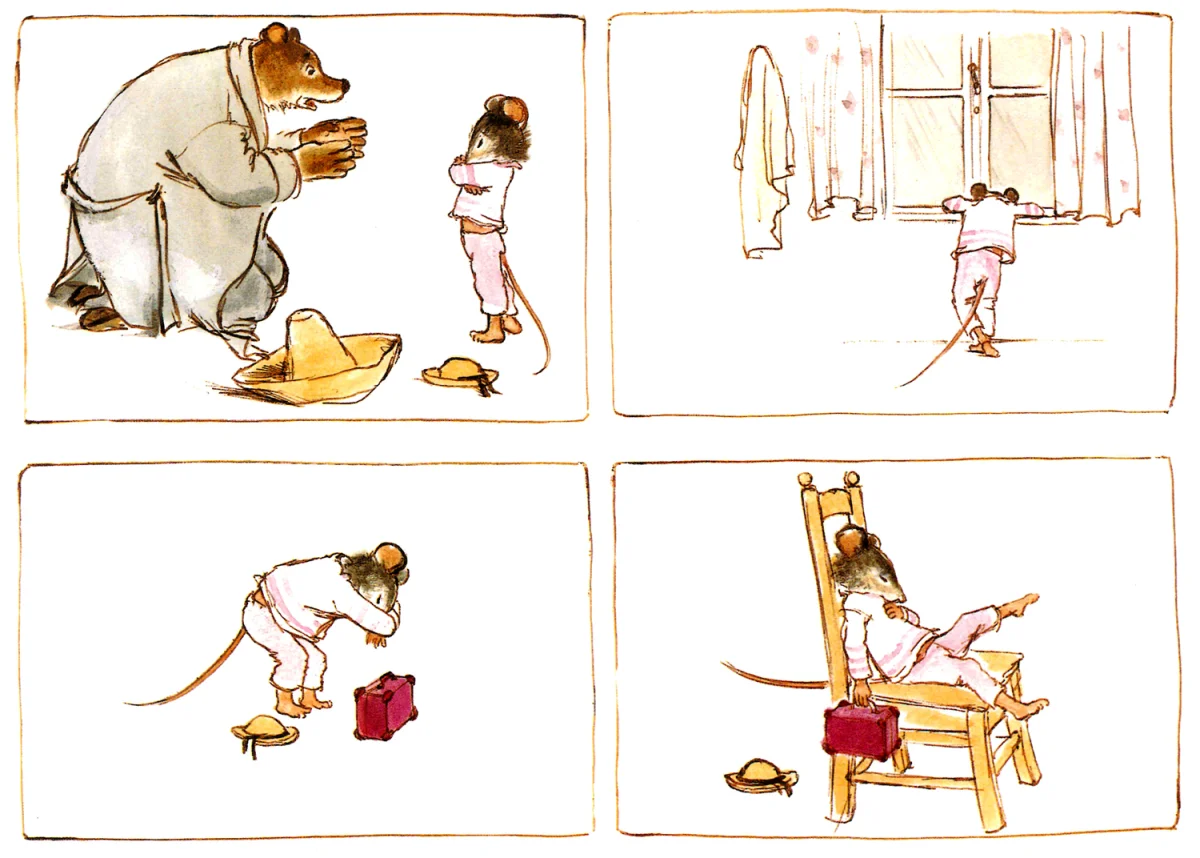 Мышка расстроена