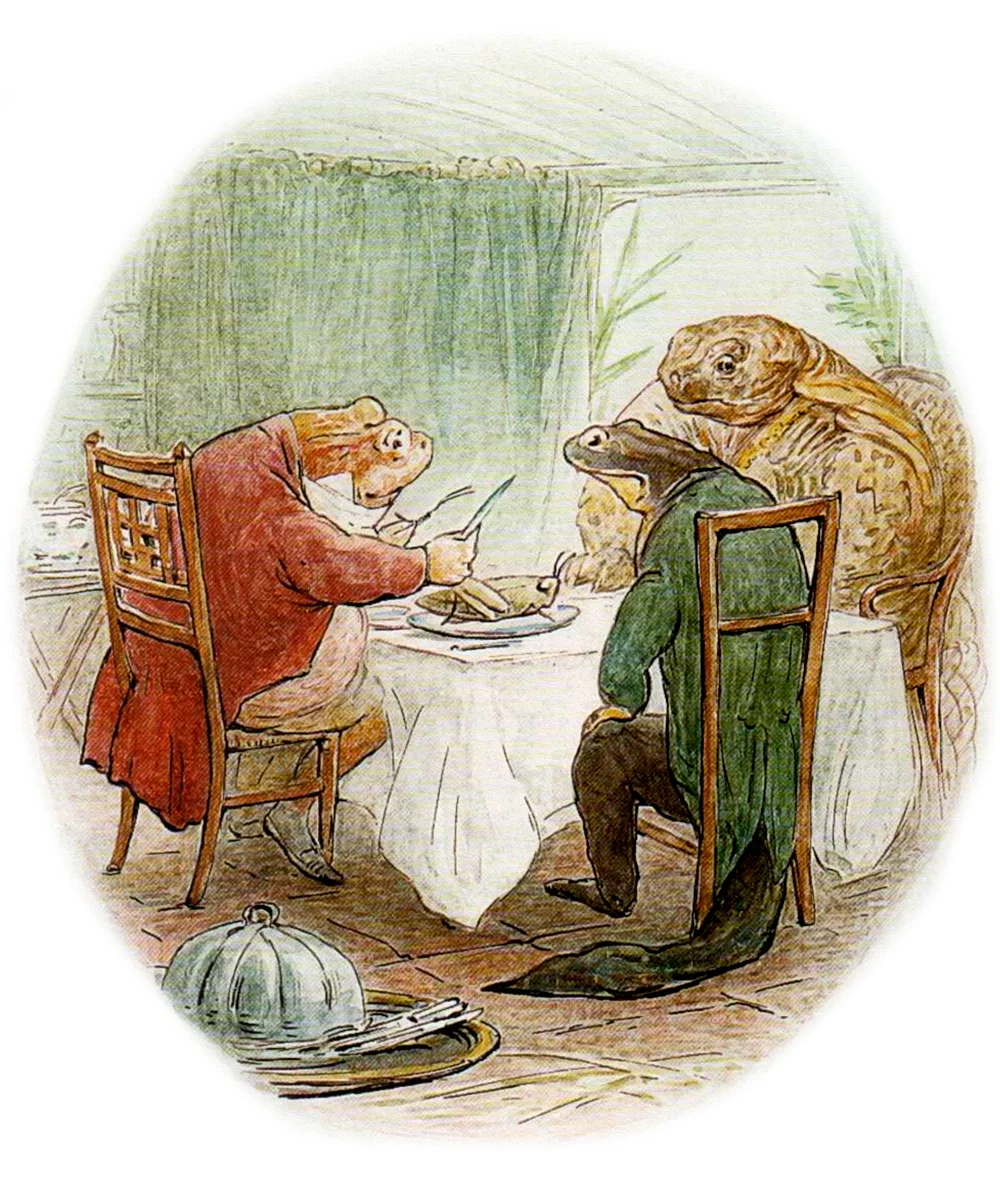 Друзья за столом