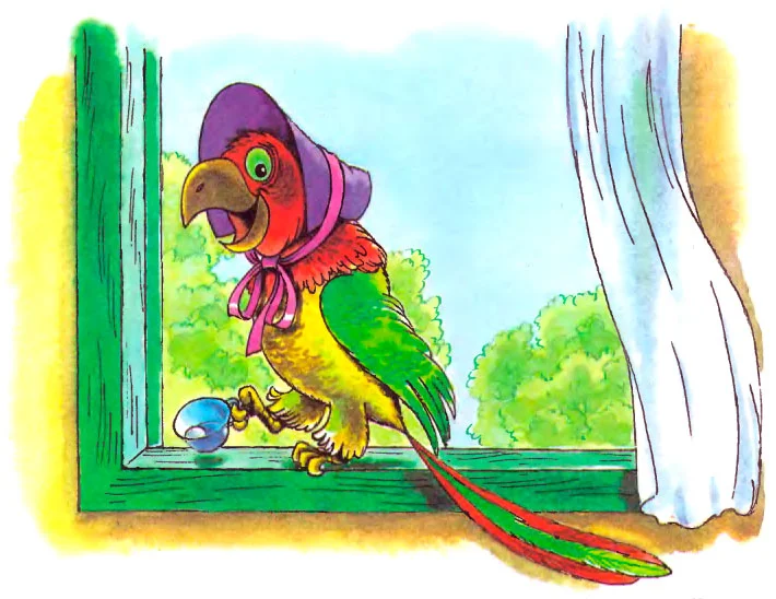 Попугаиха Поппи