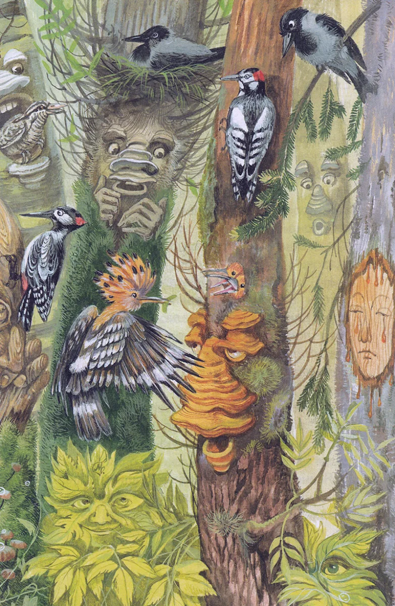 Деревья в лесу разговаривают