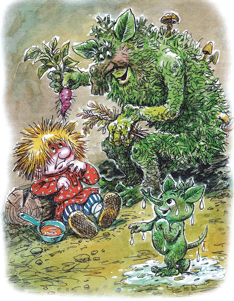 Кузька заболел