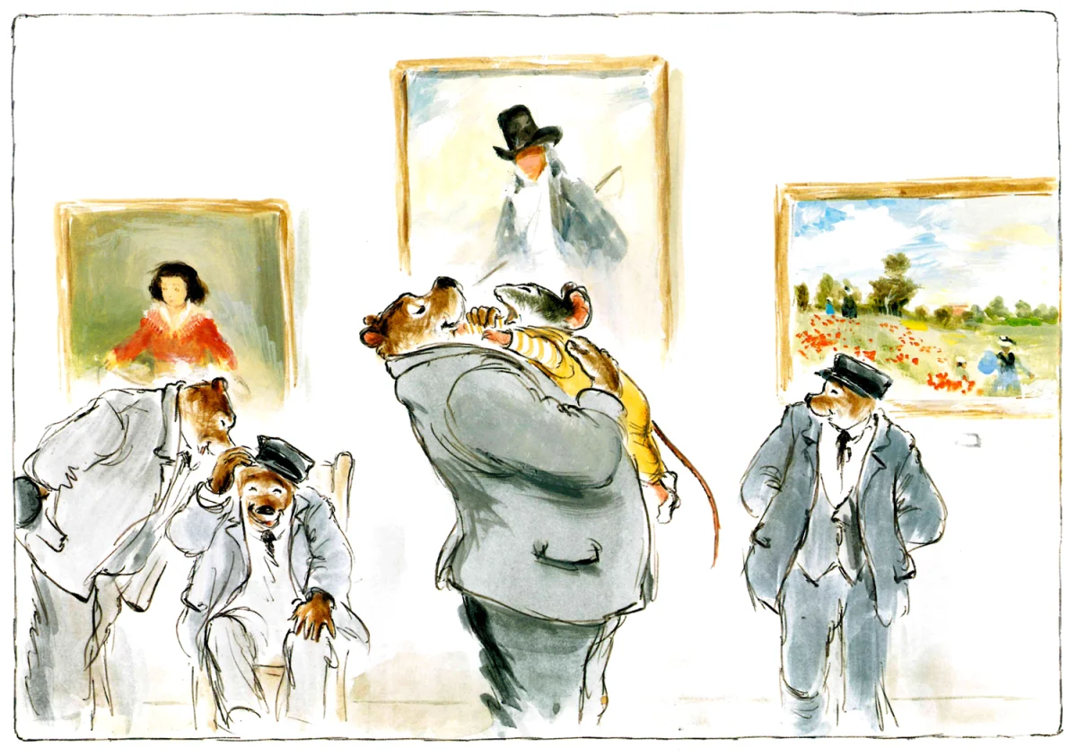 Эрнест и Селестина встретились