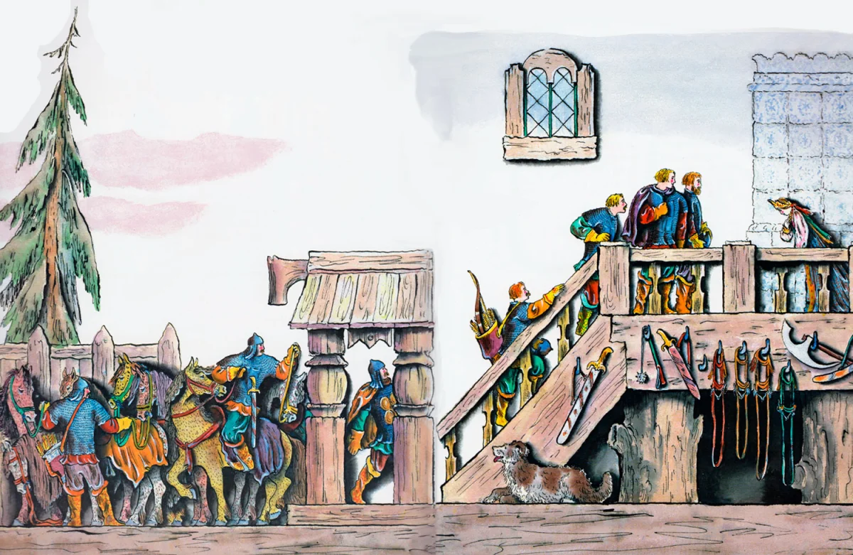 Царевна и семь богатырей