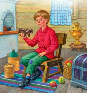 Конь с розовой гривой