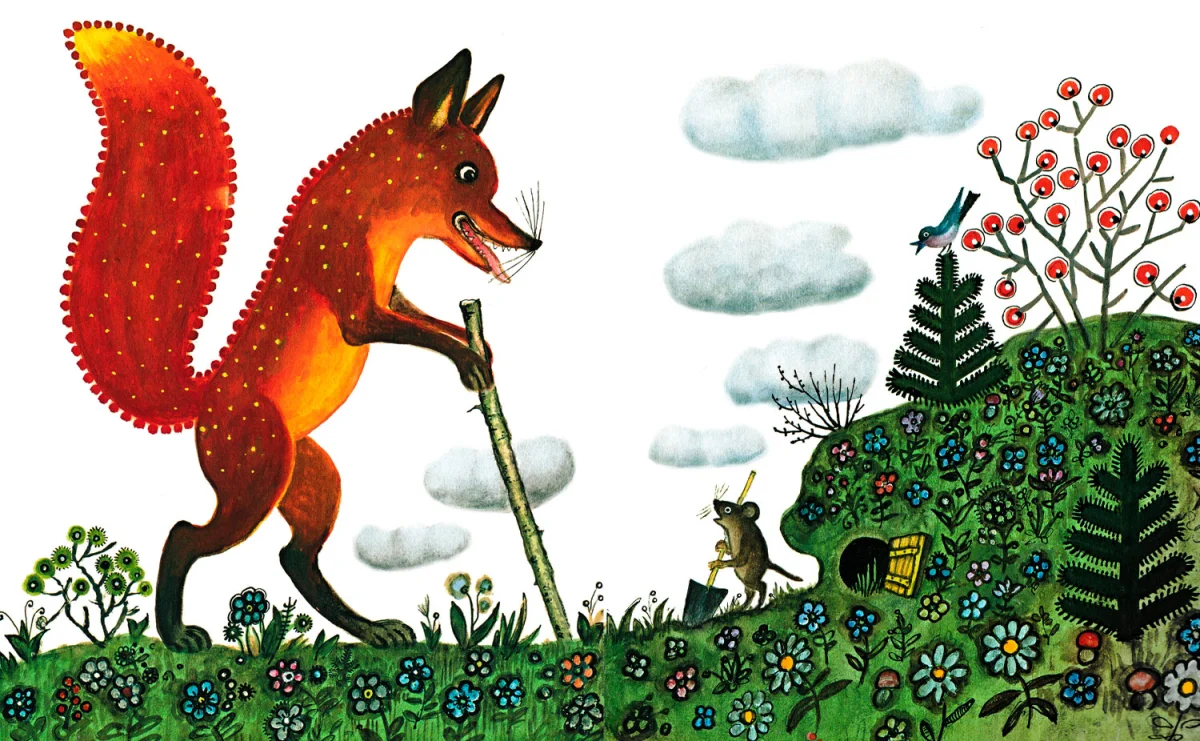 Мышонок у норки