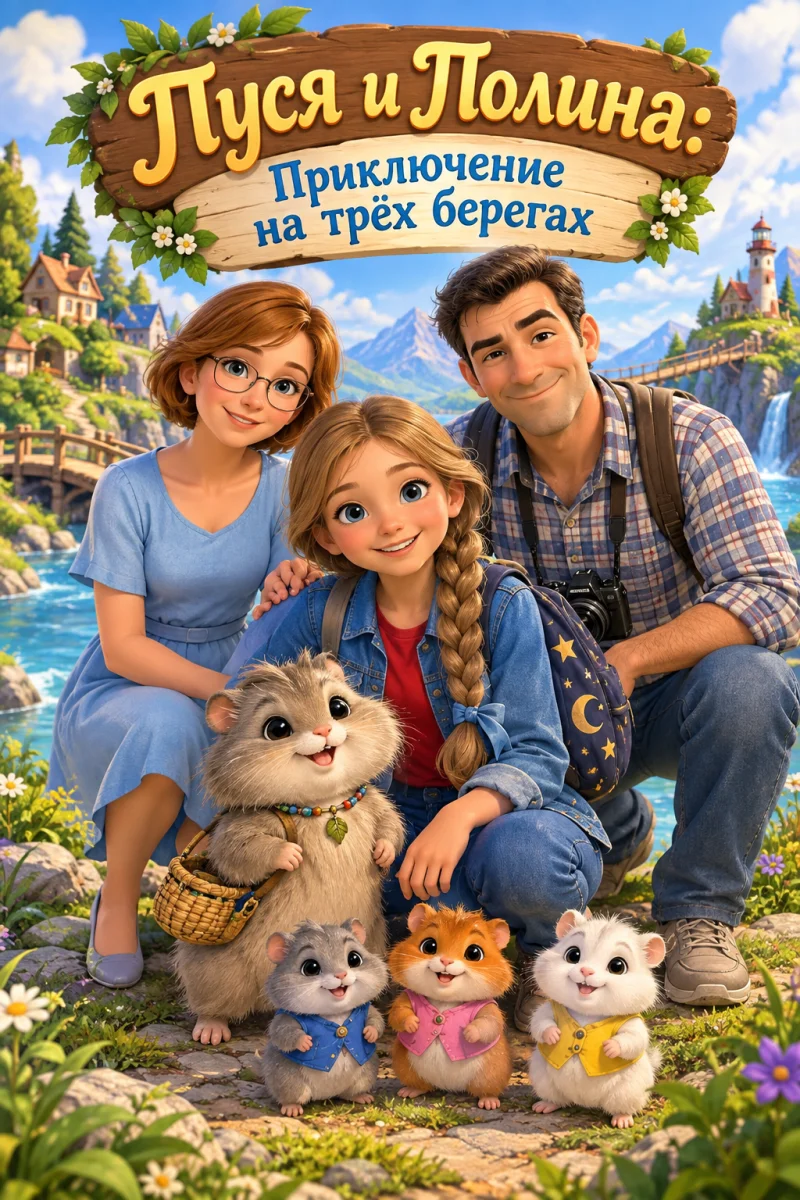 Пуся и Полина: Приключение на трёх берегах