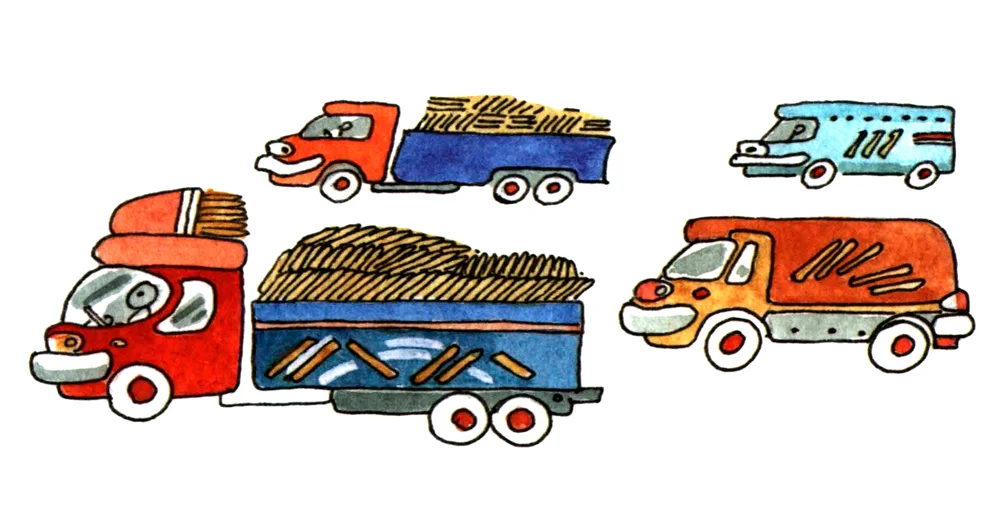 Машины с деревом