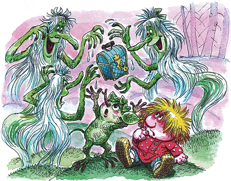 Кикиморы забрали сундучок