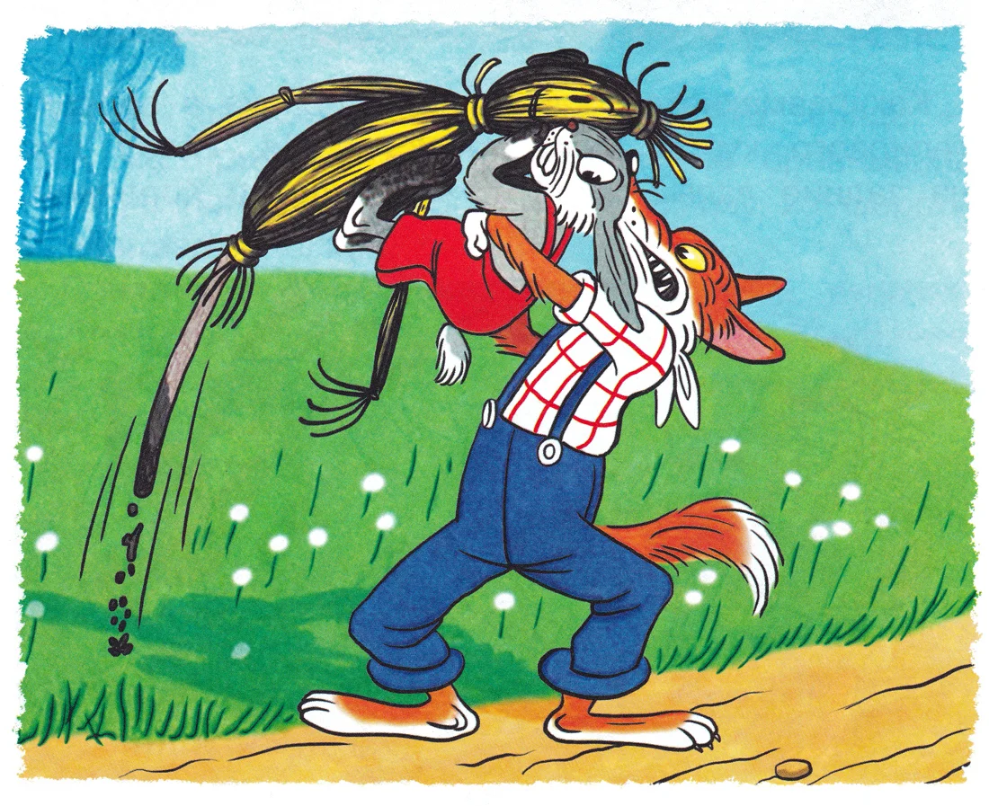 Лис берет Кролика