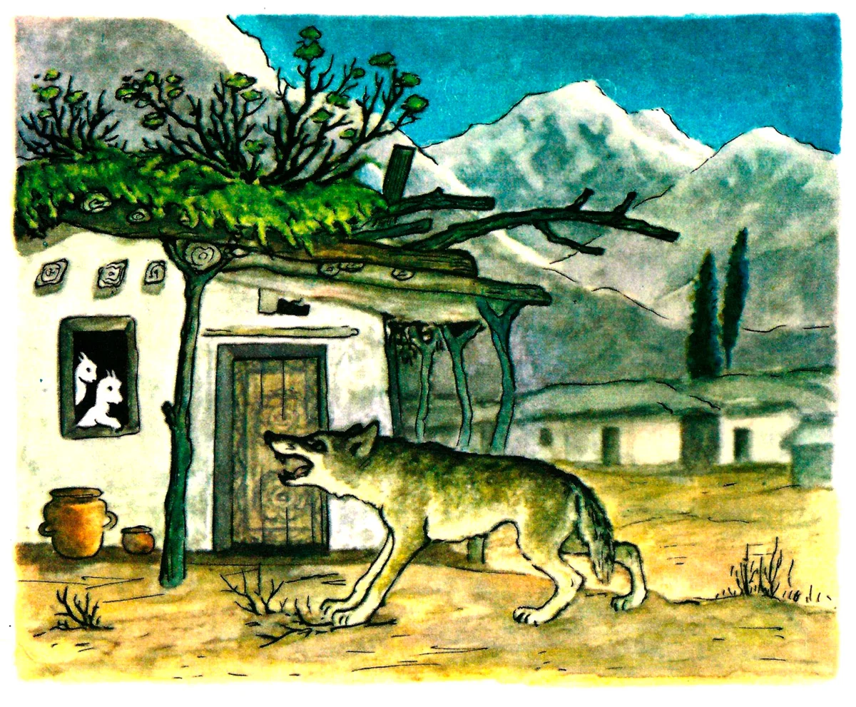 Волк у козлят