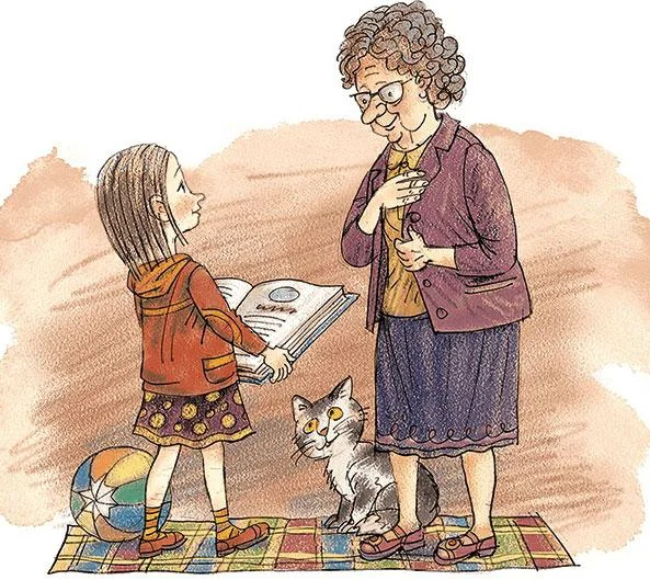 Бабушка и внучка